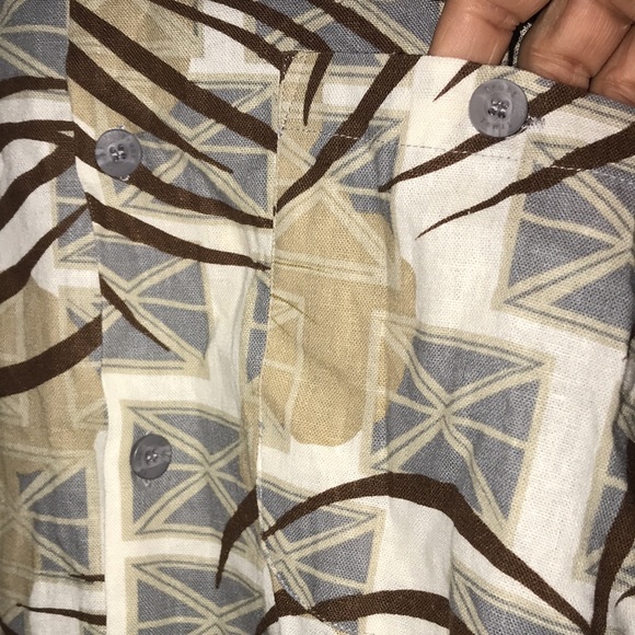 Men’s Linen-Blend Shirt - Picture 2 of 6